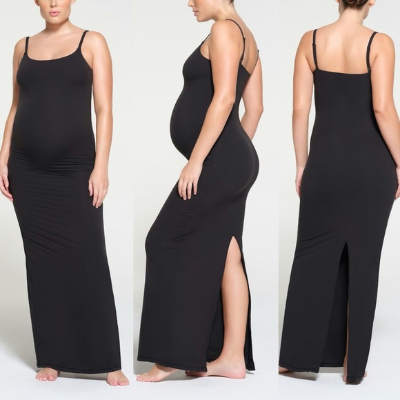 SKIMS Dresses & Skirts - Skims Maternity Long Slip Dress